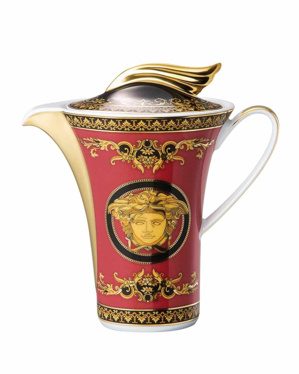 Medusa Red Coffee Pot